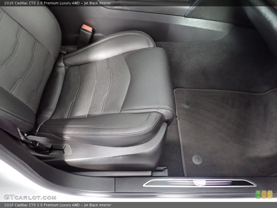 Jet Black Interior Front Seat for the 2016 Cadillac CT6 3.6 Premium Luxury AWD #141800958