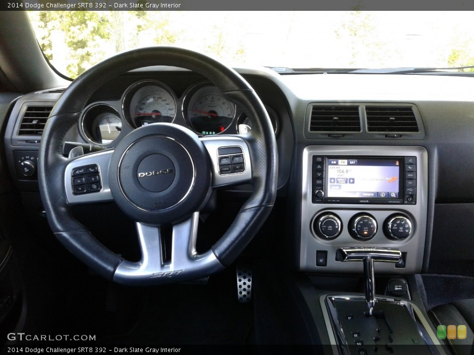 Dark Slate Gray Interior Dashboard for the 2014 Dodge Challenger SRT8 392 #141804130