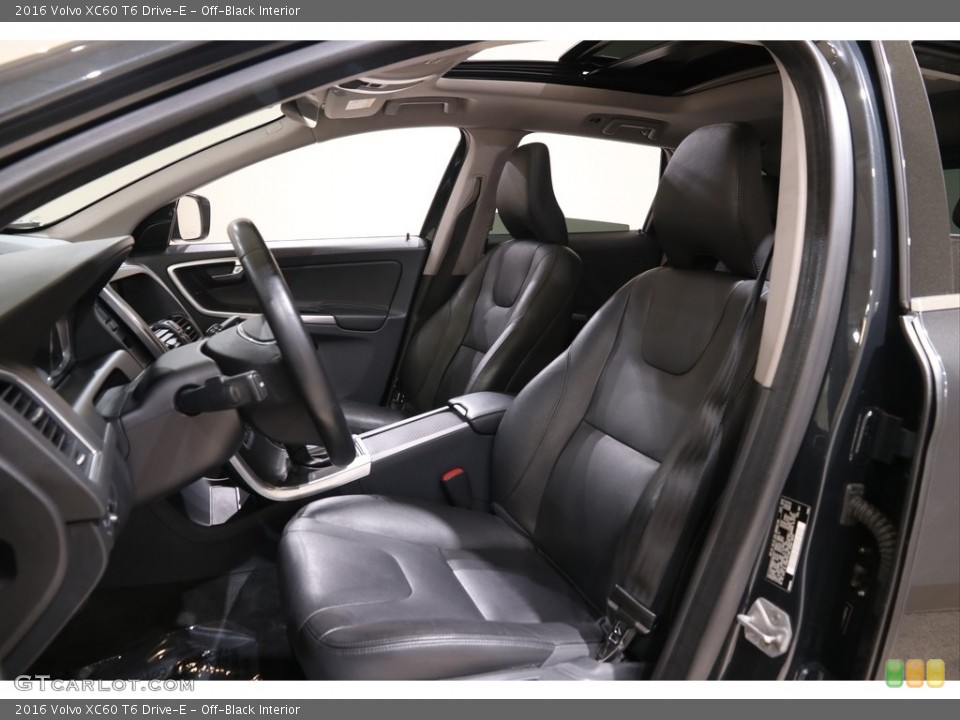 Off-Black Interior Front Seat for the 2016 Volvo XC60 T6 Drive-E #141805183