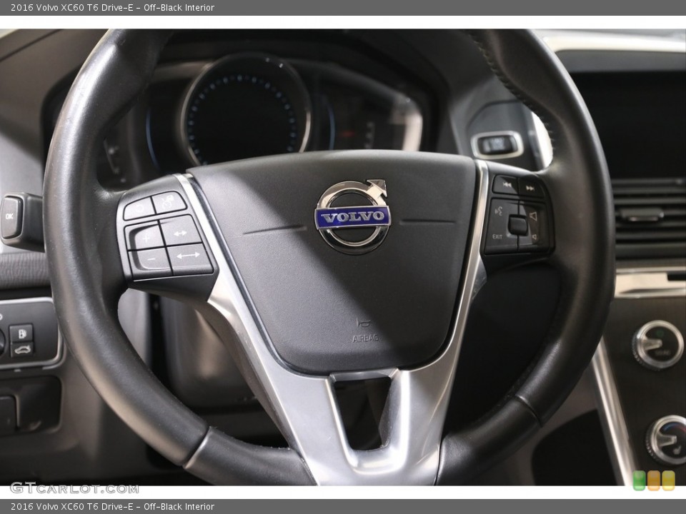 Off-Black Interior Steering Wheel for the 2016 Volvo XC60 T6 Drive-E #141805228