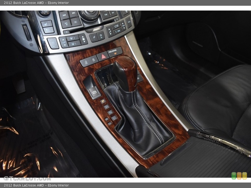 Ebony Interior Transmission for the 2012 Buick LaCrosse AWD #141805927