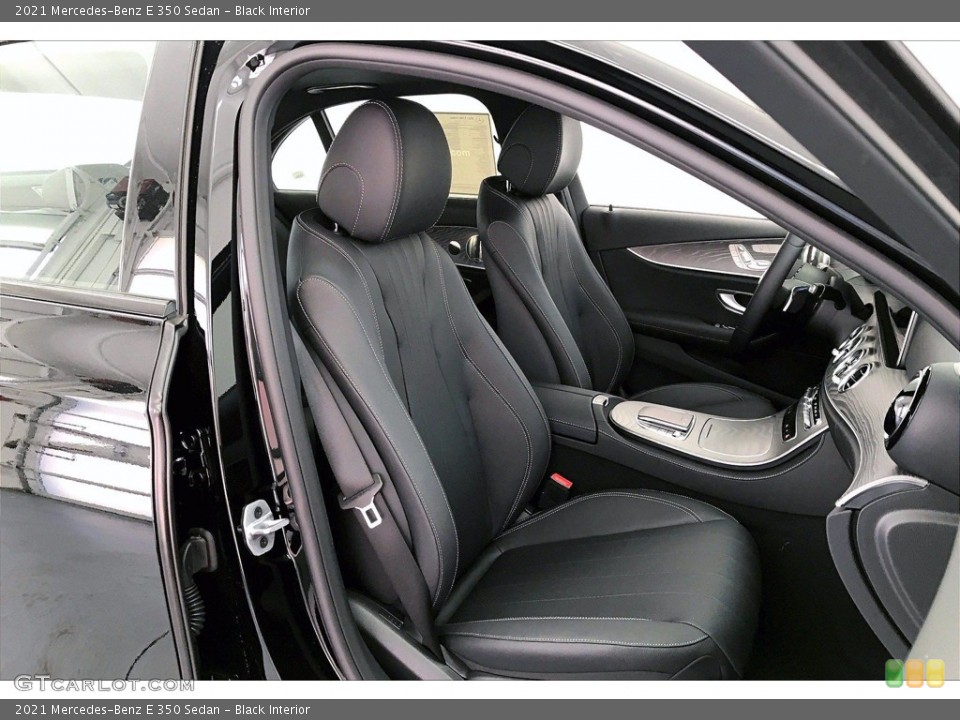 Black Interior Front Seat for the 2021 Mercedes-Benz E 350 Sedan #141811489