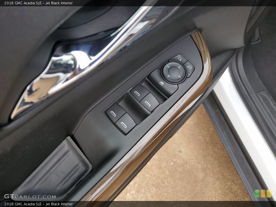 Jet Black Interior Door Panel for the 2018 GMC Acadia SLE #141814423
