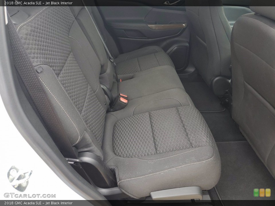 Jet Black Interior Rear Seat for the 2018 GMC Acadia SLE #141814777