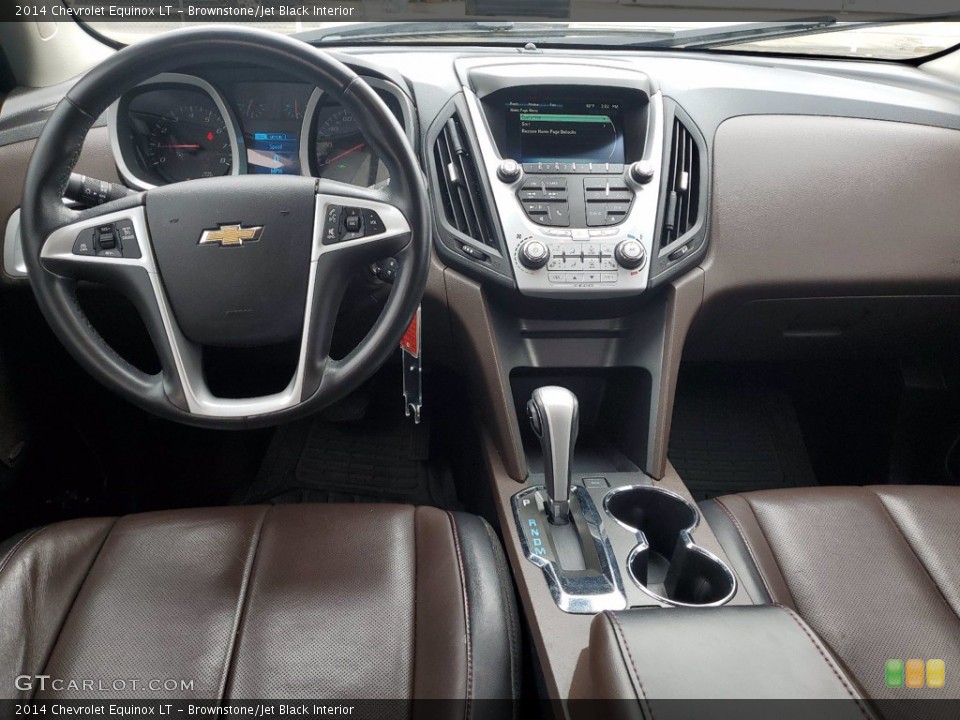 Brownstone/Jet Black Interior Dashboard for the 2014 Chevrolet Equinox LT #141818047