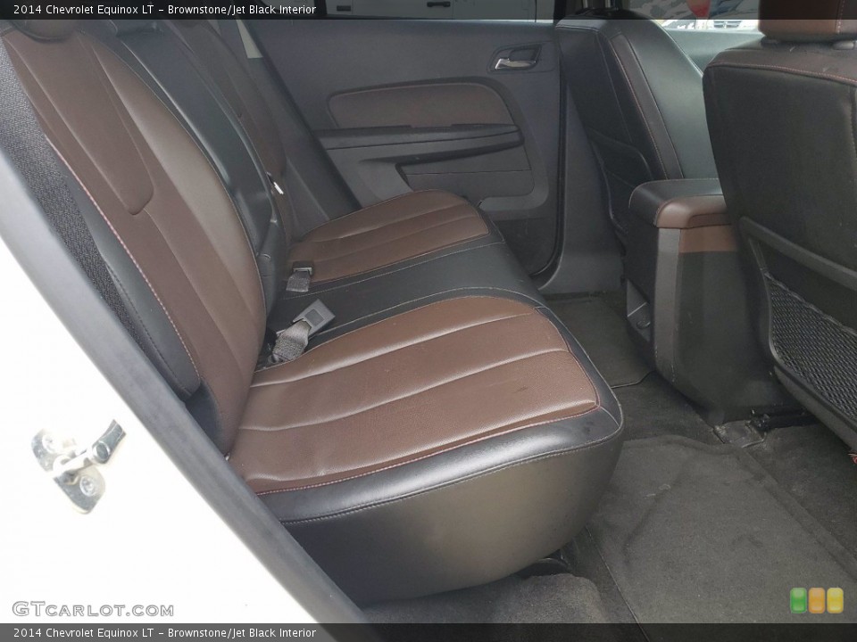 Brownstone/Jet Black Interior Rear Seat for the 2014 Chevrolet Equinox LT #141818101