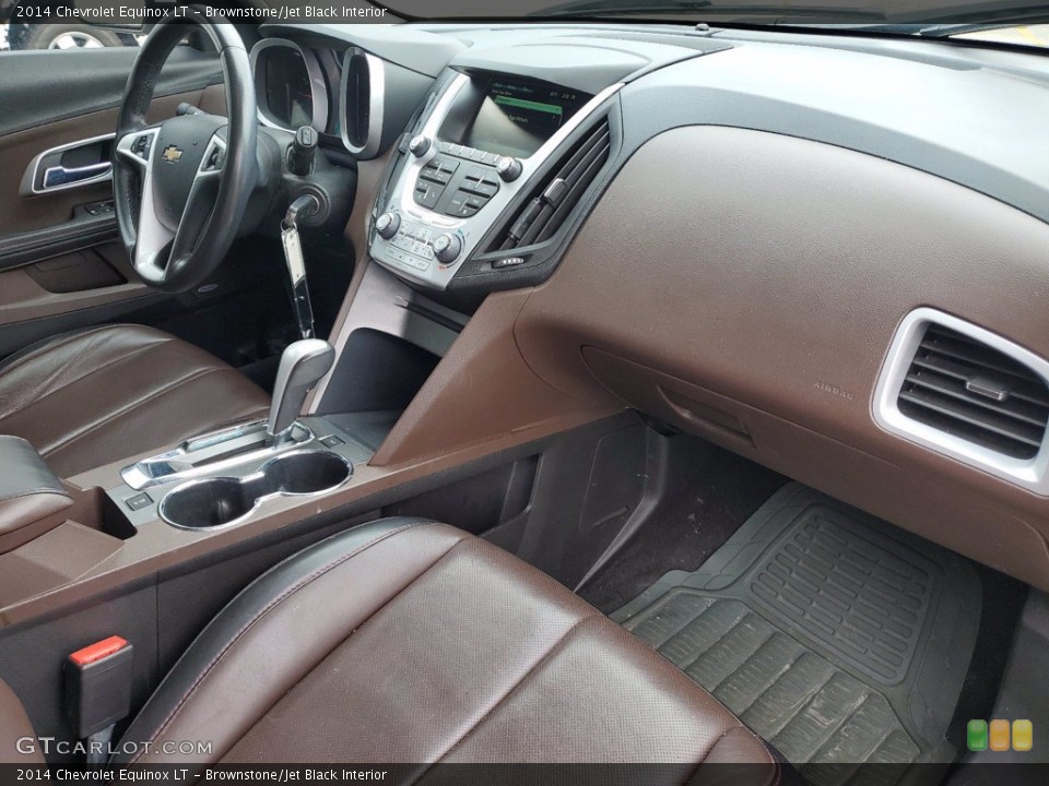 Brownstone/Jet Black Interior Dashboard for the 2014 Chevrolet Equinox LT #141818140
