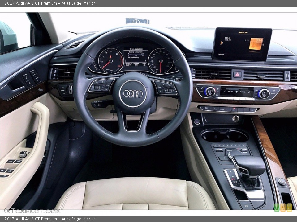 Atlas Beige Interior Photo for the 2017 Audi A4 2.0T Premium #141818263