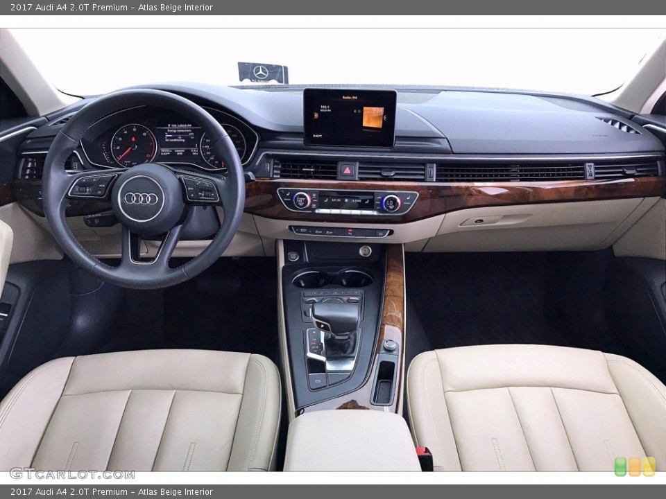 Atlas Beige Interior Photo for the 2017 Audi A4 2.0T Premium #141818407