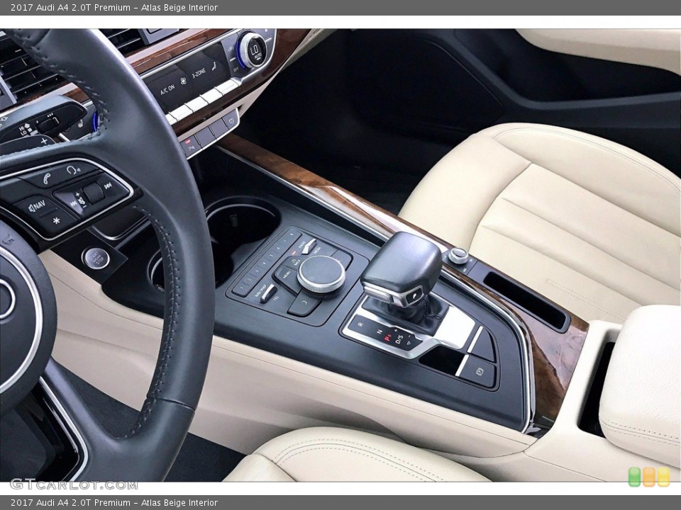 Atlas Beige Interior Transmission for the 2017 Audi A4 2.0T Premium #141818434