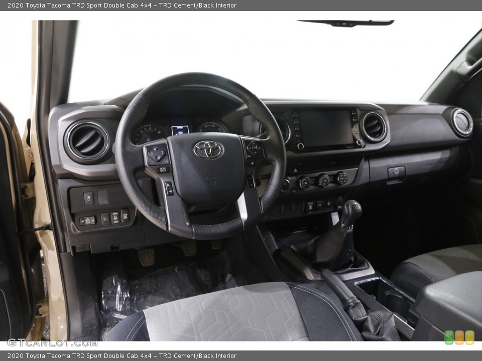 TRD Cement/Black Interior Dashboard for the 2020 Toyota Tacoma TRD Sport Double Cab 4x4 #141820814