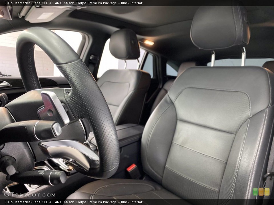 Black Interior Front Seat for the 2019 Mercedes-Benz GLE 43 AMG 4Matic Coupe Premium Package #141822650