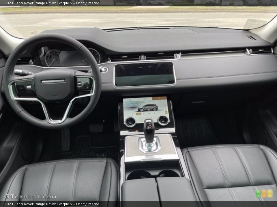 Ebony Interior Dashboard for the 2021 Land Rover Range Rover Evoque S #141822869