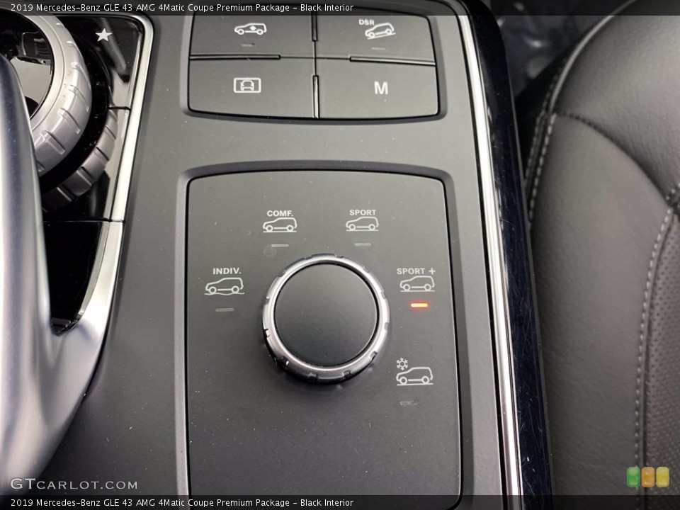Black Interior Controls for the 2019 Mercedes-Benz GLE 43 AMG 4Matic Coupe Premium Package #141823007