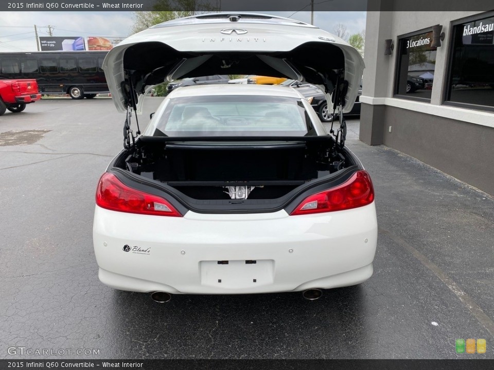 Wheat Interior Trunk for the 2015 Infiniti Q60 Convertible #141824372