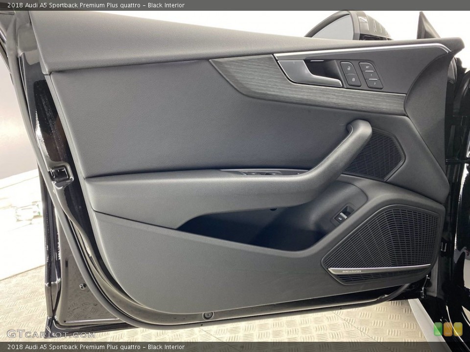 Black Interior Door Panel for the 2018 Audi A5 Sportback Premium Plus quattro #141824606