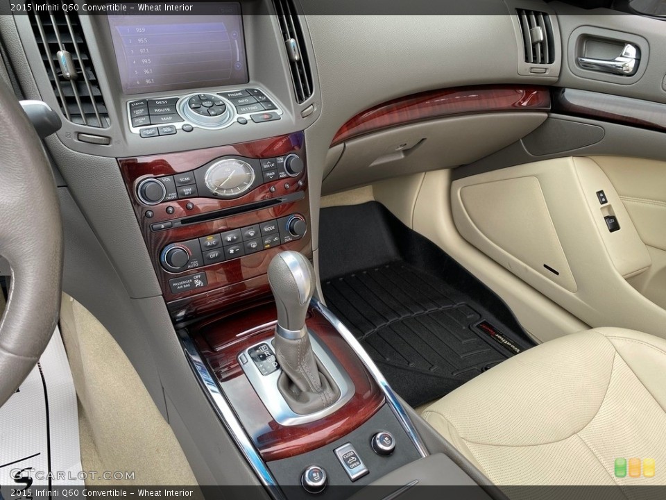 Wheat Interior Transmission for the 2015 Infiniti Q60 Convertible #141824903