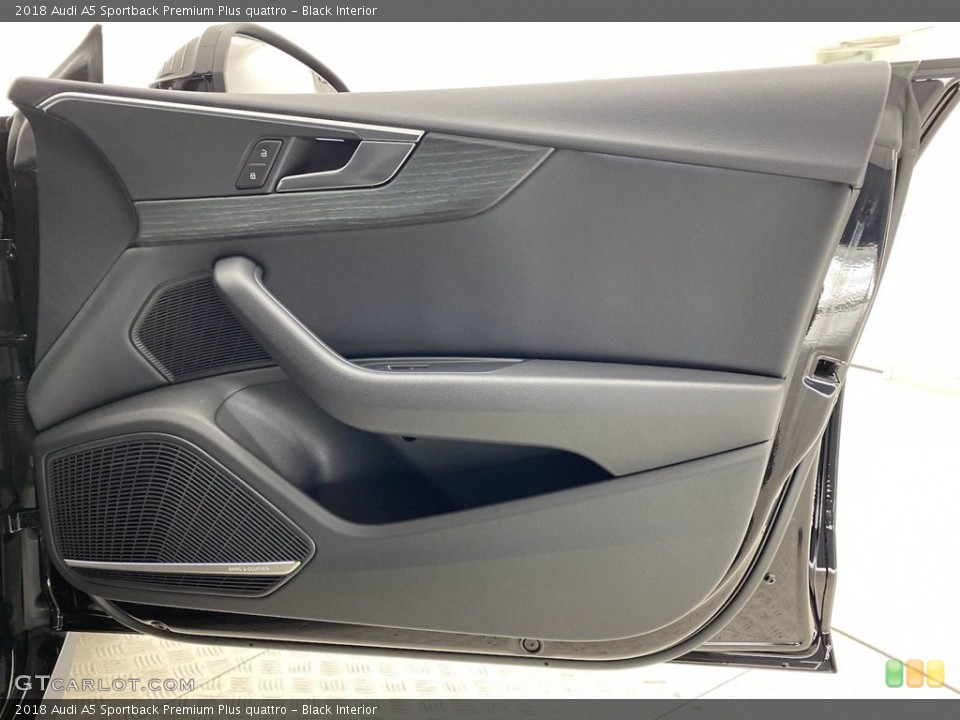 Black Interior Door Panel for the 2018 Audi A5 Sportback Premium Plus quattro #141825086