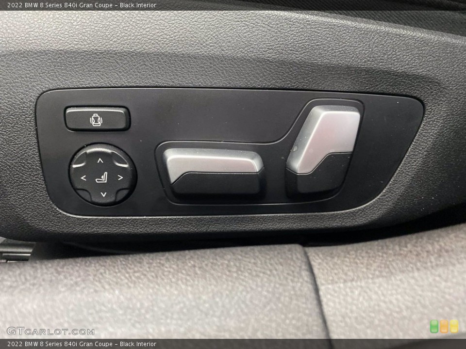 Black Interior Controls for the 2022 BMW 8 Series 840i Gran Coupe #141827327