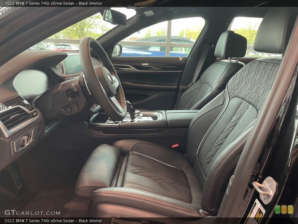 Black Interior Photo for the 2022 BMW 7 Series 740i xDrive Sedan #141828158
