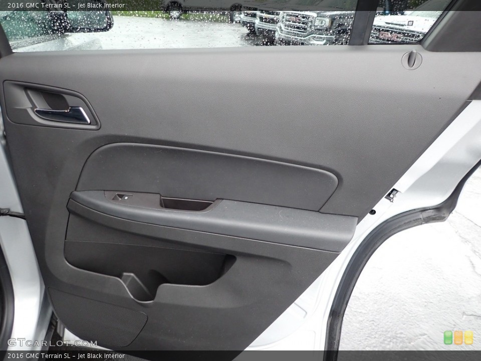 Jet Black Interior Door Panel for the 2016 GMC Terrain SL #141833641