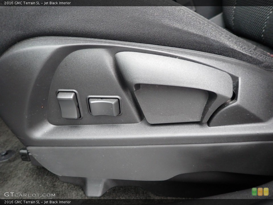 Jet Black Interior Front Seat for the 2016 GMC Terrain SL #141834007