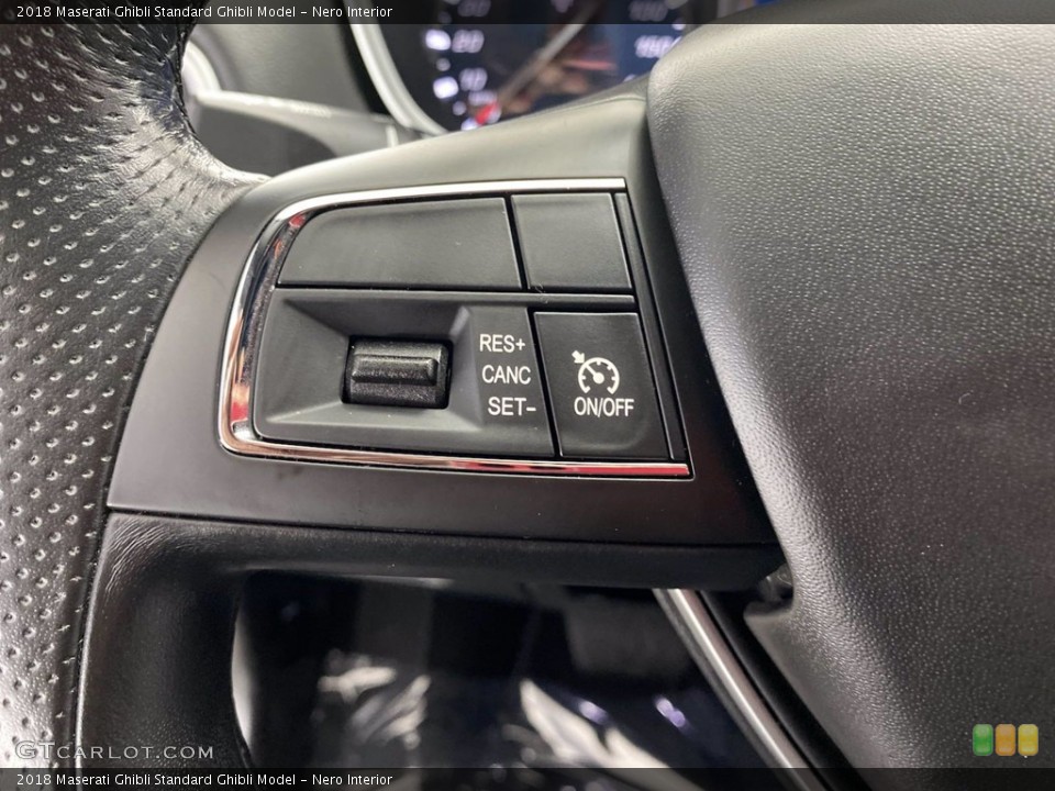 Nero Interior Steering Wheel for the 2018 Maserati Ghibli  #141838228