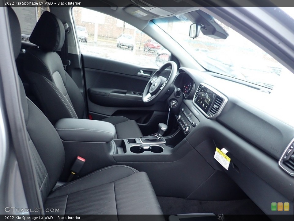 Black Interior Front Seat for the 2022 Kia Sportage LX AWD #141838798