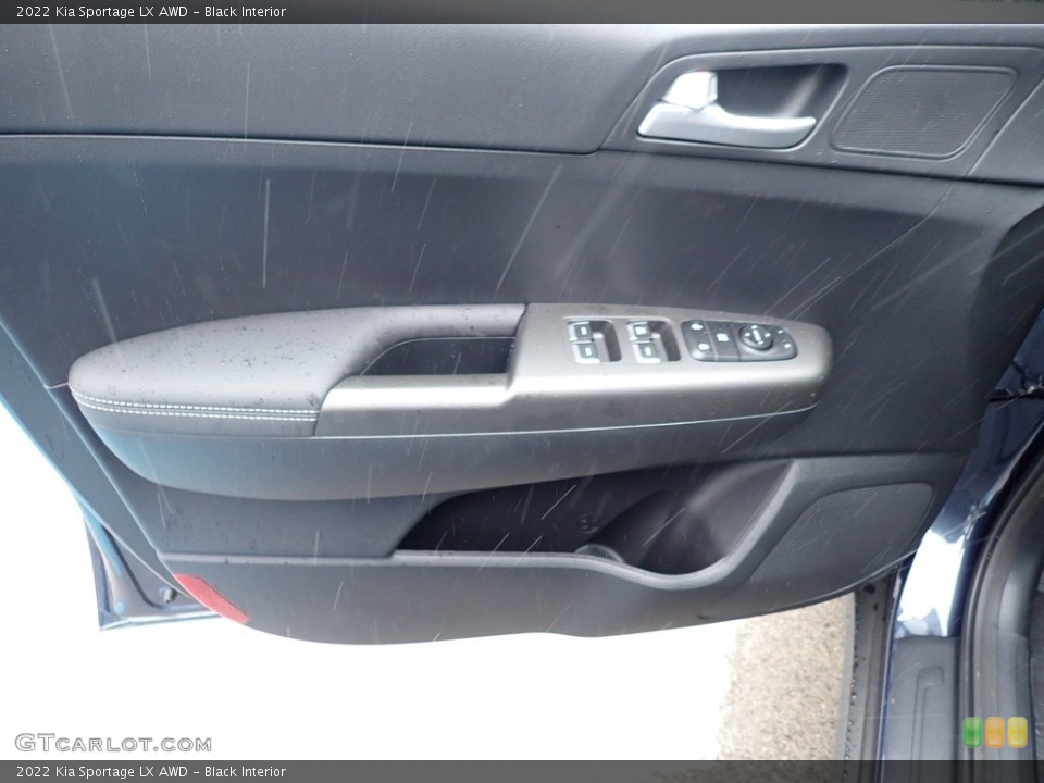 Black Interior Door Panel for the 2022 Kia Sportage LX AWD #141839038