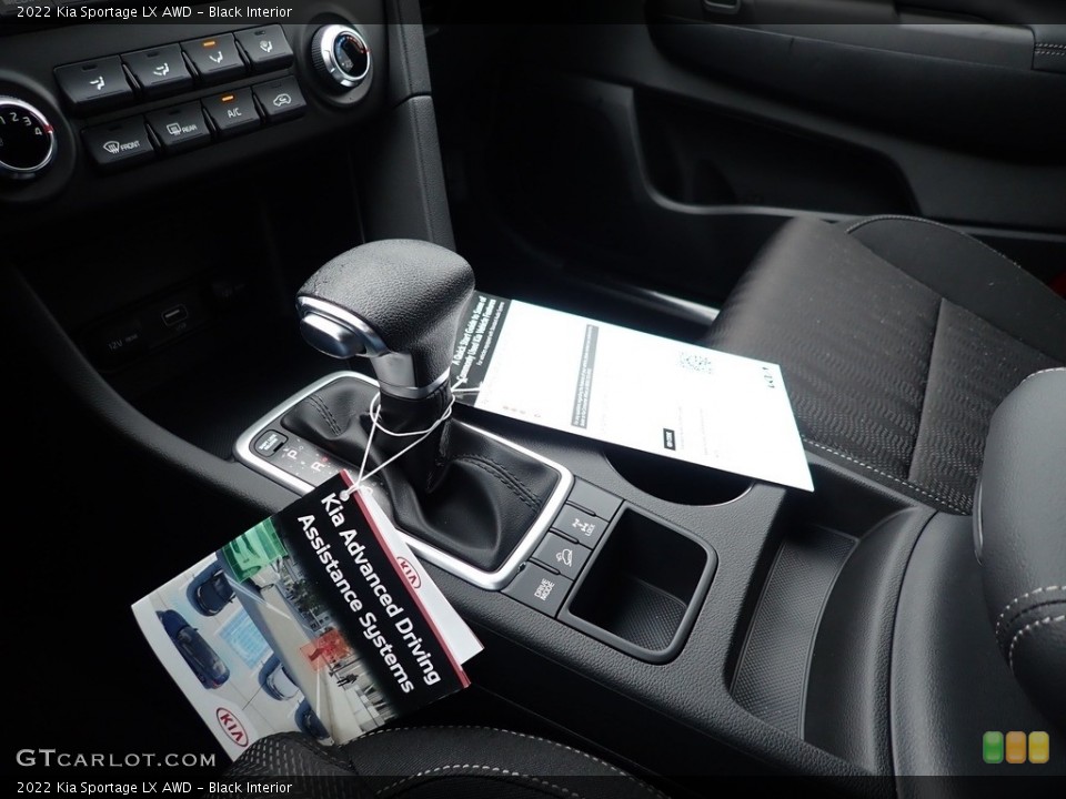 Black Interior Transmission for the 2022 Kia Sportage LX AWD #141839077