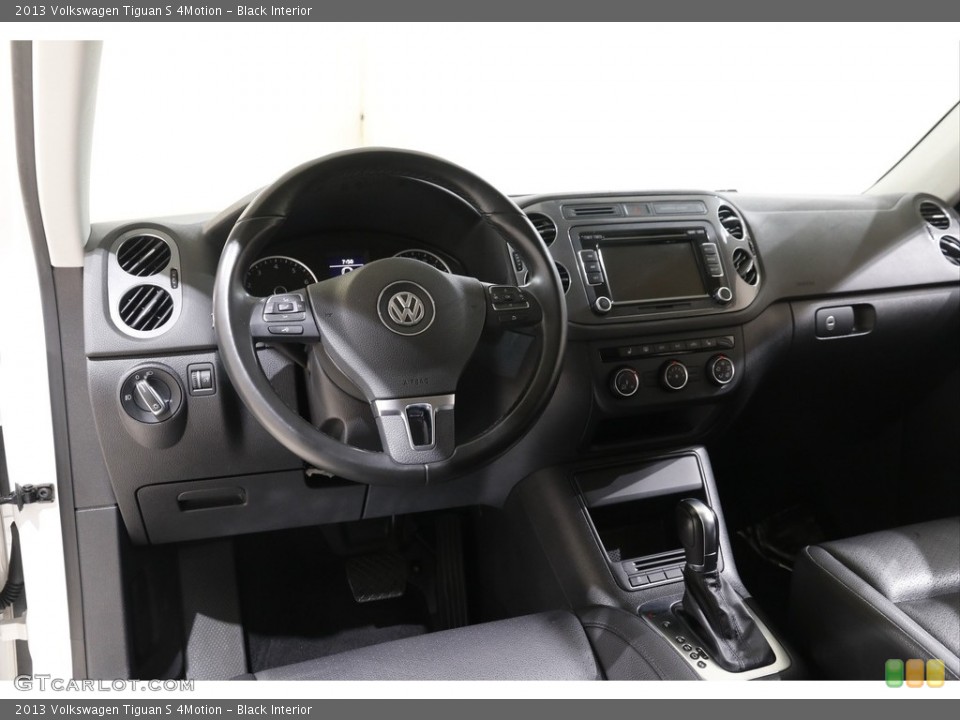 Black Interior Dashboard for the 2013 Volkswagen Tiguan S 4Motion #141840930