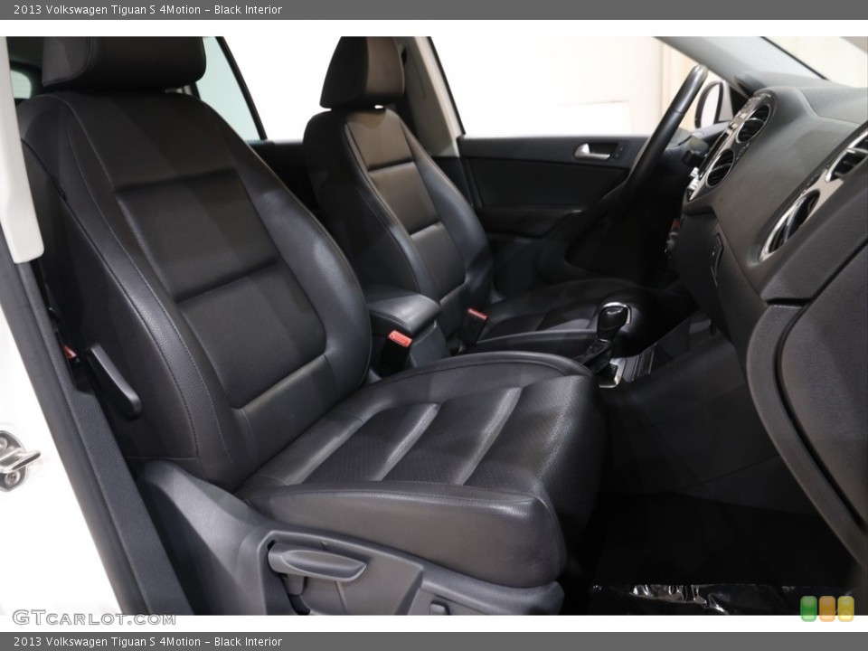 Black Interior Front Seat for the 2013 Volkswagen Tiguan S 4Motion #141841053