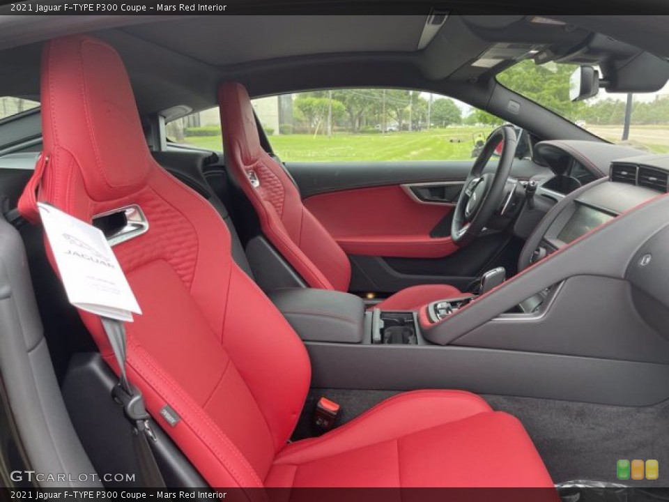 Mars Red Interior Photo for the 2021 Jaguar F-TYPE P300 Coupe #141844142