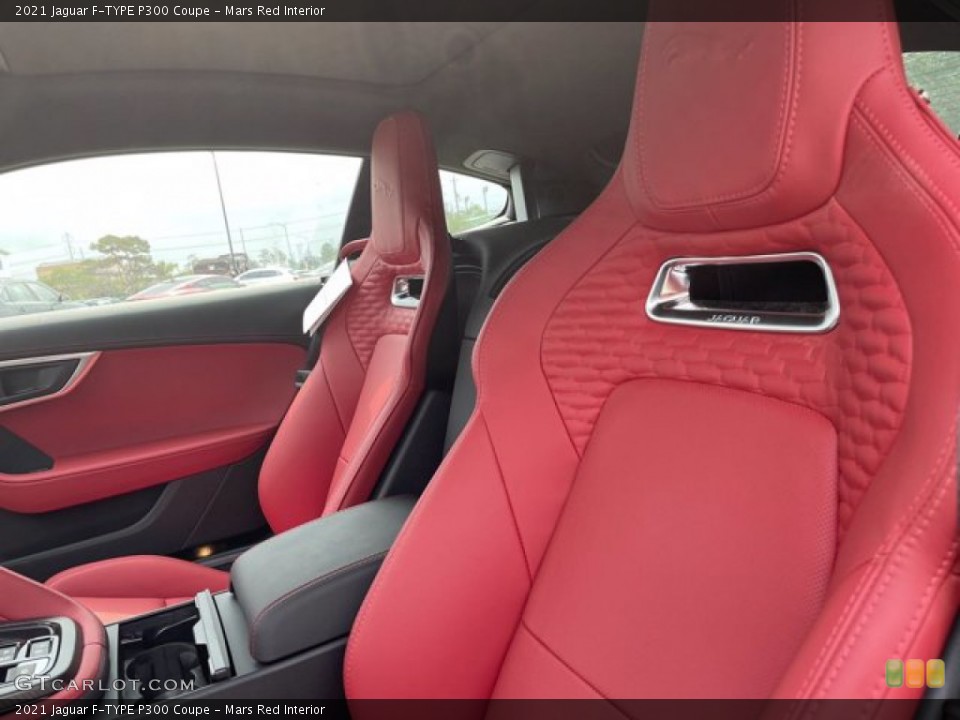 Mars Red Interior Front Seat for the 2021 Jaguar F-TYPE P300 Coupe #141844183