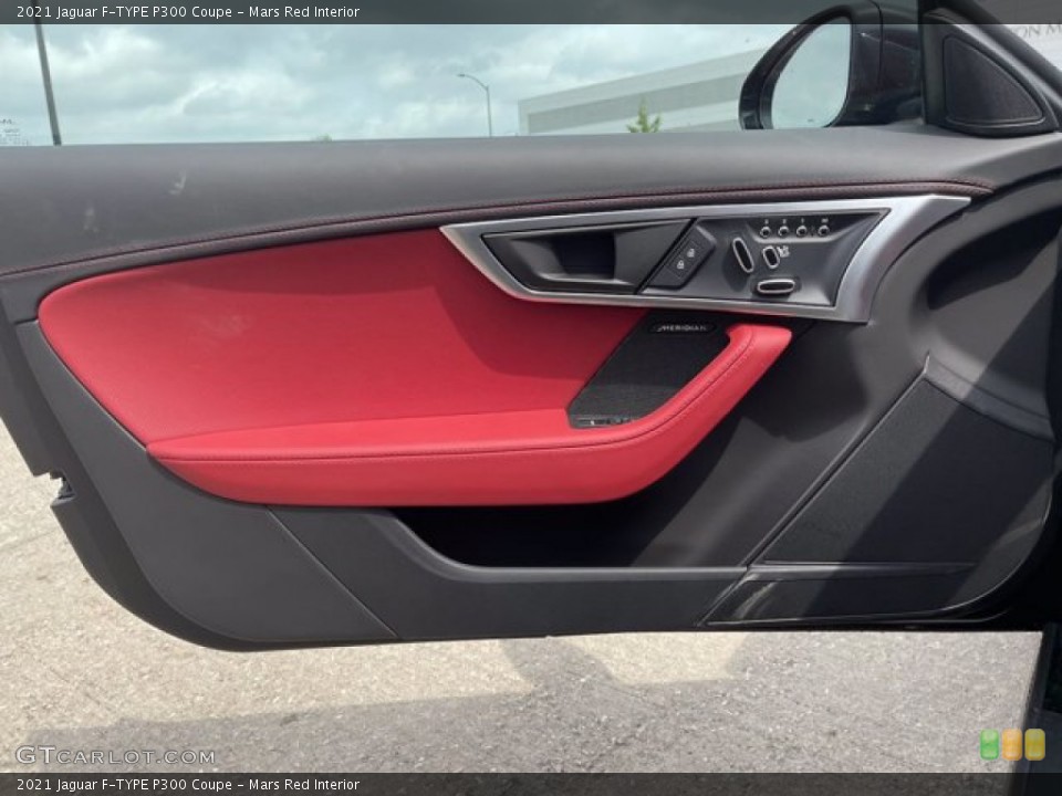 Mars Red Interior Door Panel for the 2021 Jaguar F-TYPE P300 Coupe #141844347