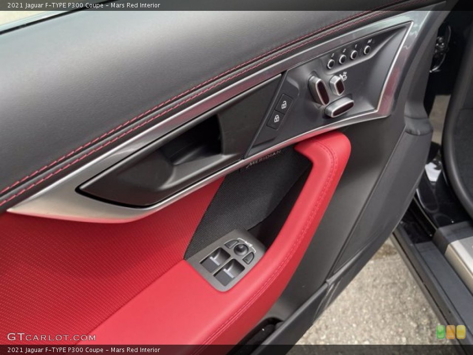 Mars Red Interior Door Panel for the 2021 Jaguar F-TYPE P300 Coupe #141844368