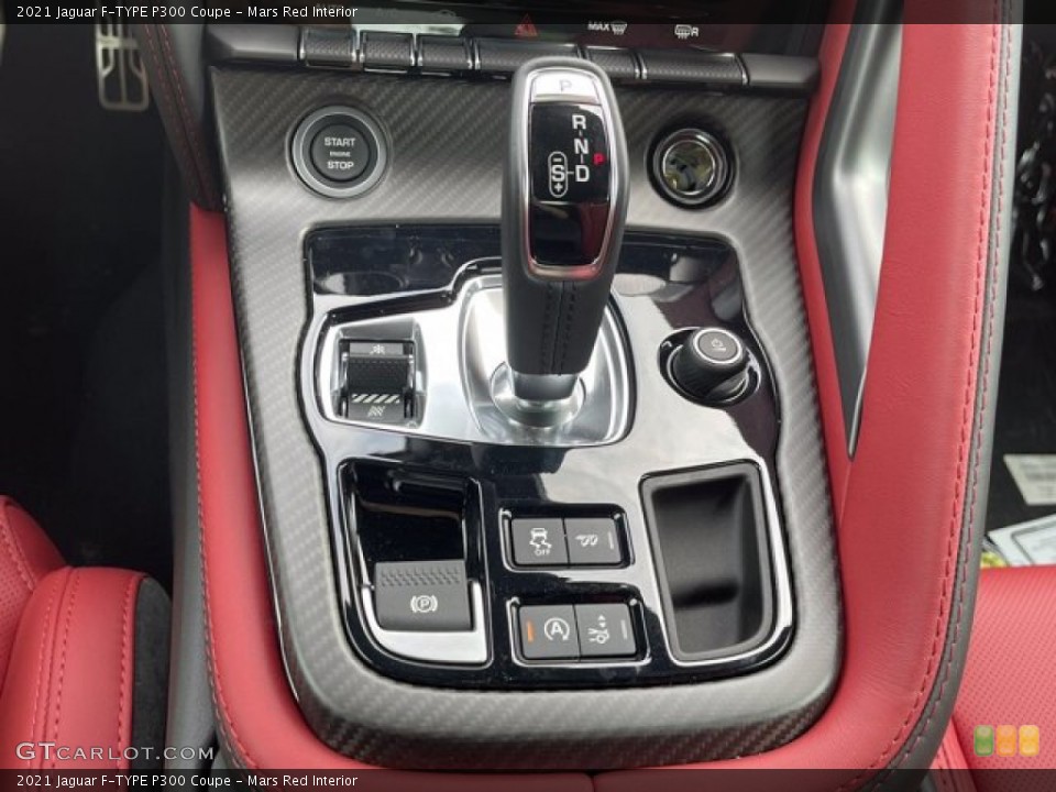 Mars Red Interior Controls for the 2021 Jaguar F-TYPE P300 Coupe #141844707