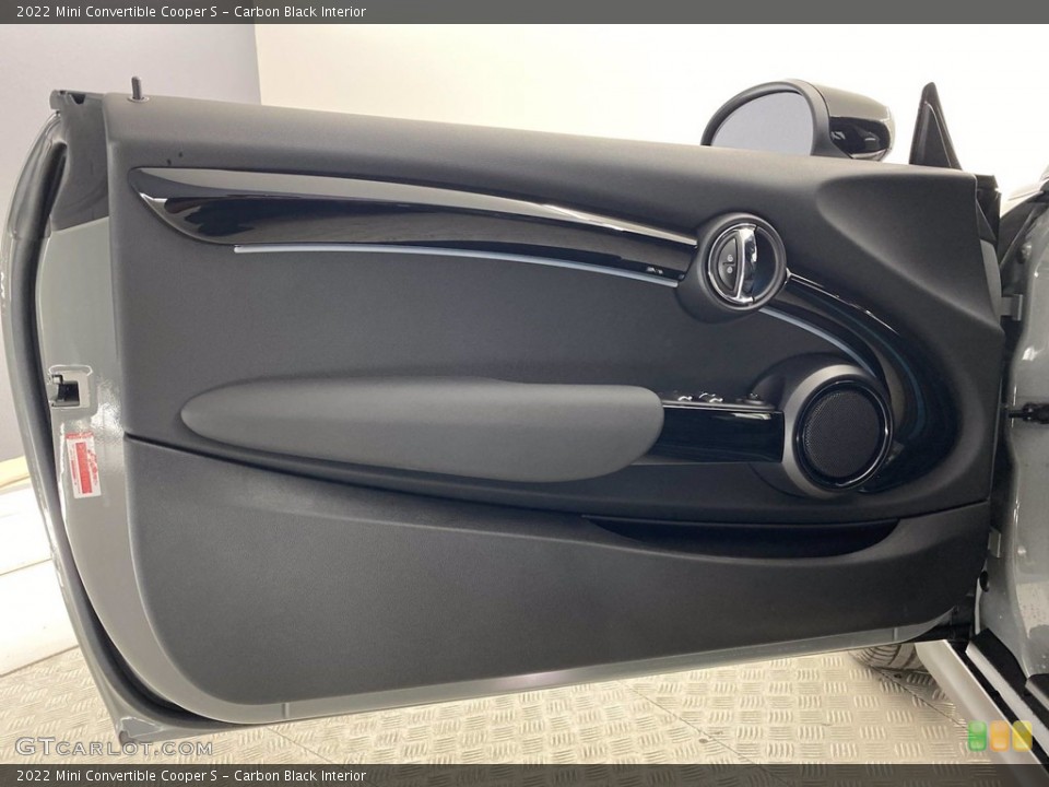 Carbon Black Interior Door Panel for the 2022 Mini Convertible Cooper S #141844743