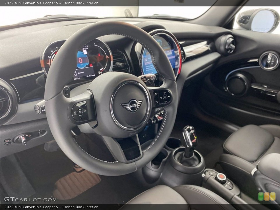 Carbon Black Interior Photo for the 2022 Mini Convertible Cooper S #141844803