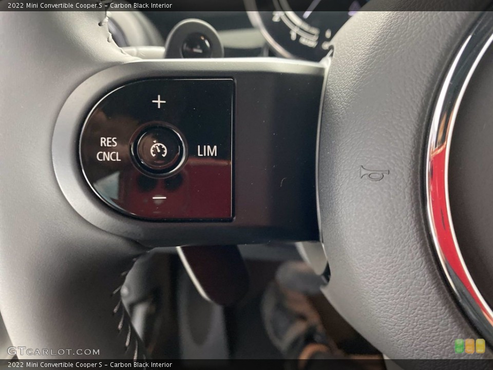 Carbon Black Interior Steering Wheel for the 2022 Mini Convertible Cooper S #141844866