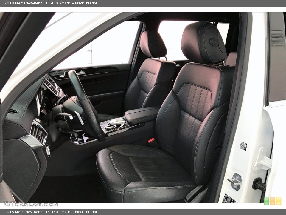 Black Interior Front Seat for the 2018 Mercedes-Benz GLS 450 4Matic #141845875