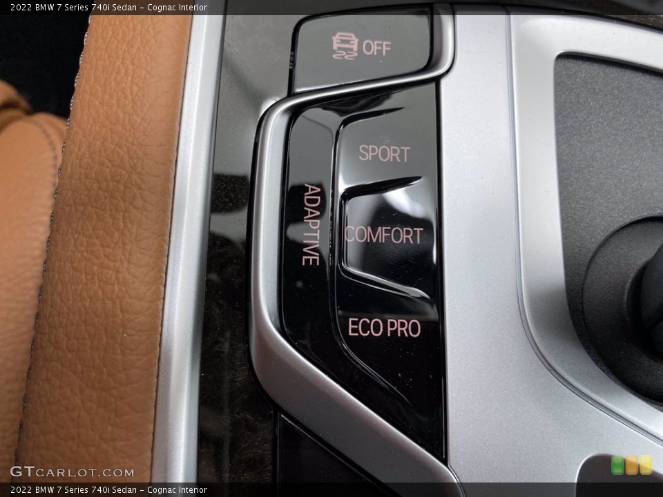 Cognac Interior Controls for the 2022 BMW 7 Series 740i Sedan #141847905