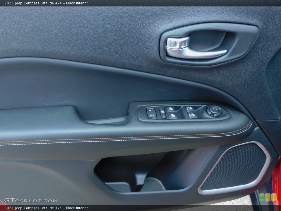 Black Interior Door Panel for the 2021 Jeep Compass Latitude 4x4 #141848136