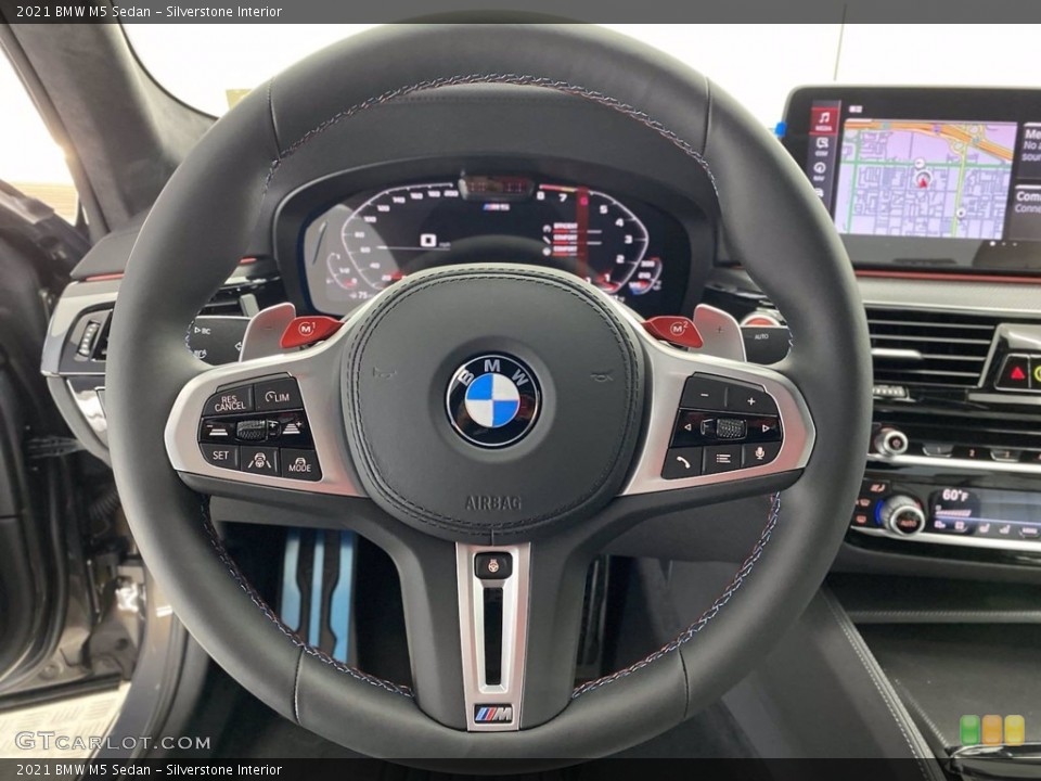 Silverstone Interior Steering Wheel for the 2021 BMW M5 Sedan #141848559