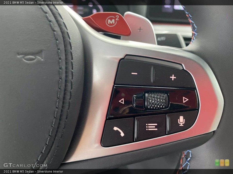 Silverstone Interior Steering Wheel for the 2021 BMW M5 Sedan #141848586