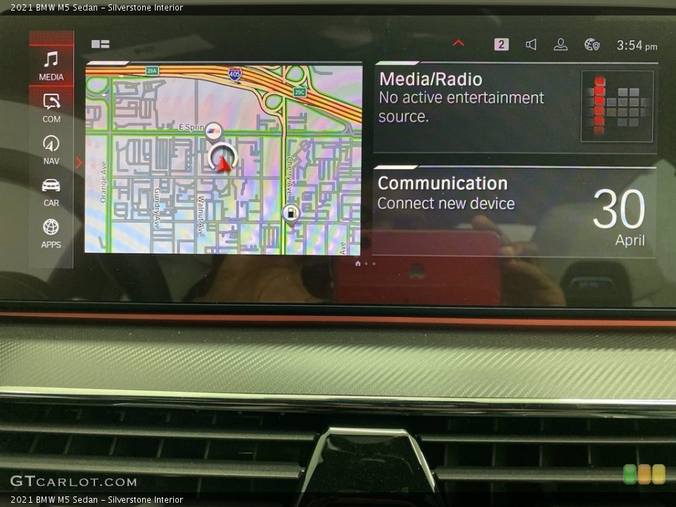 Silverstone Interior Navigation for the 2021 BMW M5 Sedan #141848616