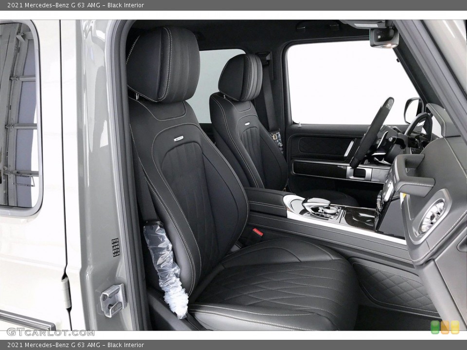 Black Interior Front Seat for the 2021 Mercedes-Benz G 63 AMG #141850860
