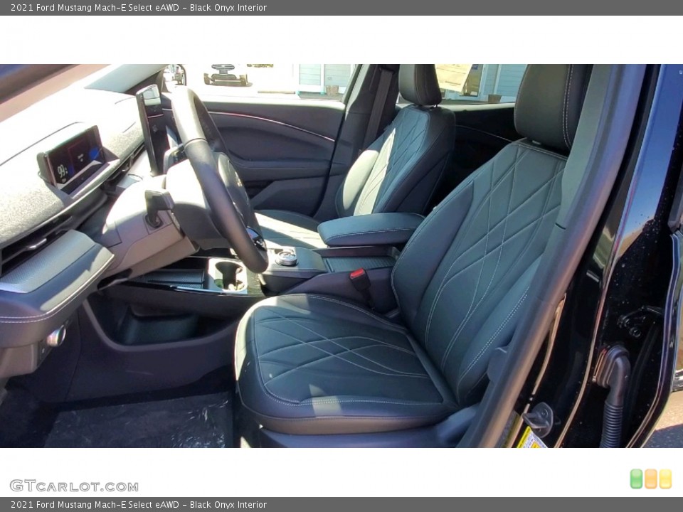 Black Onyx Interior Front Seat for the 2021 Ford Mustang Mach-E Select eAWD #141853439