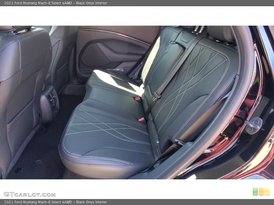 Black Onyx Interior Rear Seat for the 2021 Ford Mustang Mach-E Select eAWD #141853499