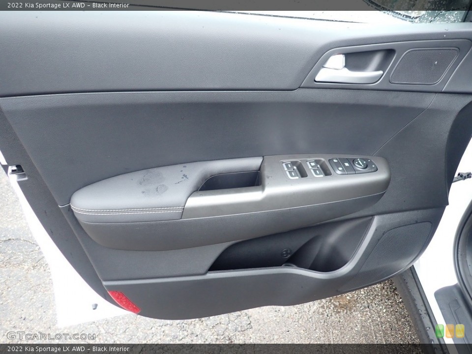 Black Interior Door Panel for the 2022 Kia Sportage LX AWD #141856093
